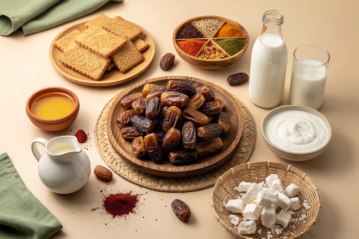 ريف حائل منتجات غذائية شعبية تراثية - تمور وسمن وبهارات حائلية أصيلة